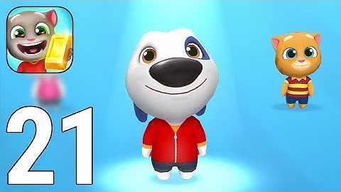 Talking Tom Gold Run Gameplay Walkthrough Part 21 - Talking Hank [iOS/Android Games]