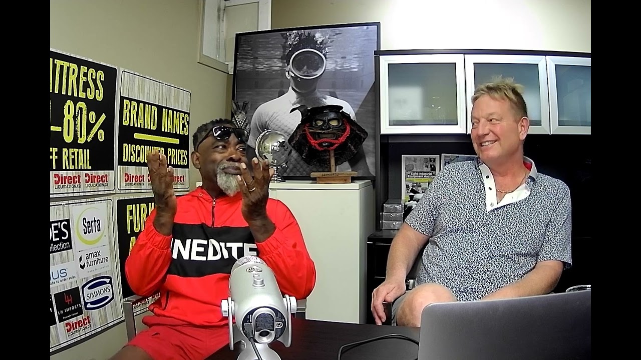 Jeff The Liquidator with Memphis Mike  (Master of Southern Style BBQ in Vancouver)