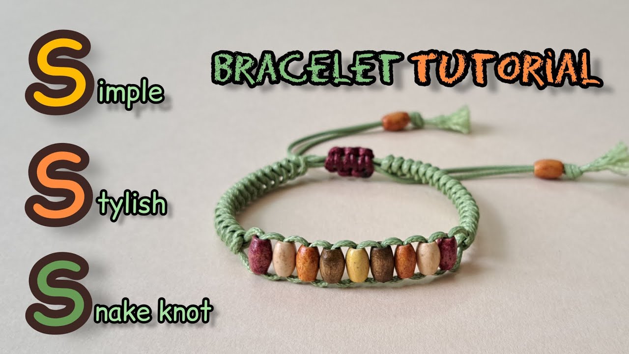 Amazing DIY Beaded Macrame Bracelet | Make It at Home - YouTube