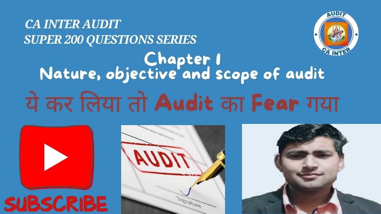Super 200 Question September 2024 || CA Inter Audit || Chapter 1 ...