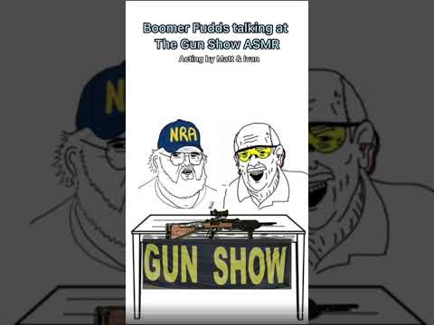 Two Fudds at the Gun Show ASMR Part 7 #asmr #gunasmr #fuddbusters #gunshow #45acp #shorts