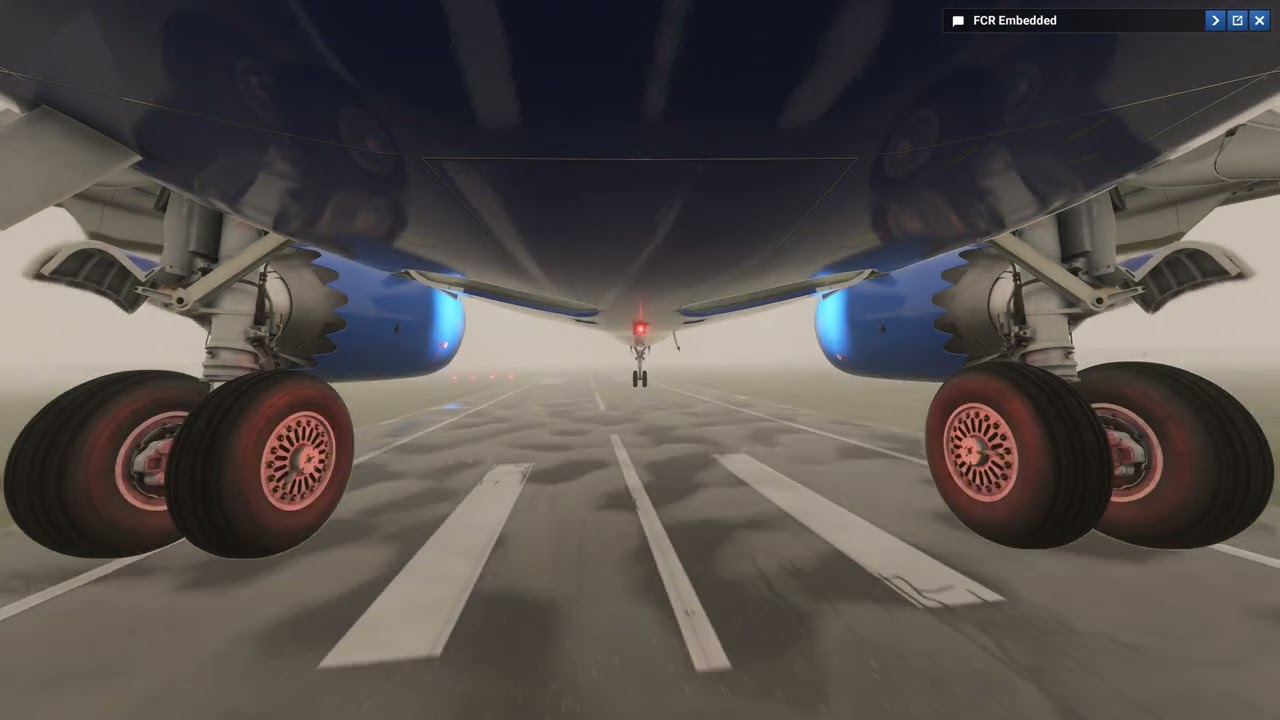 MSFS 2024 | 737 Crosswind Landing FAIL at Birmingham – Off Into the Grass!