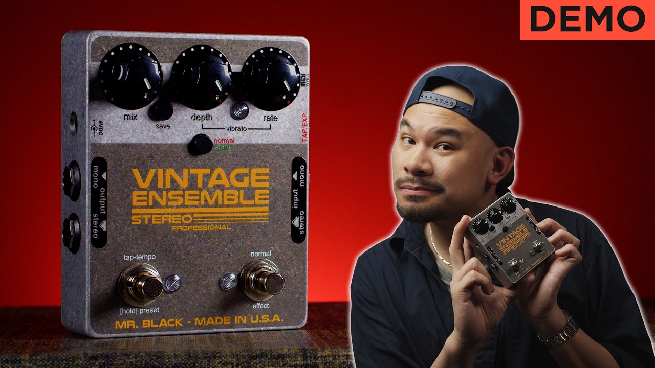 The Stereo Mode On This Chorus Is Insane! | Mr. Black Vintage Ensemble Stereo Professional