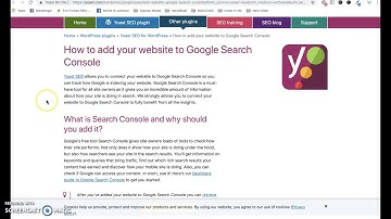 Google Search Console Analytics in Yoast SEO for Wordpress