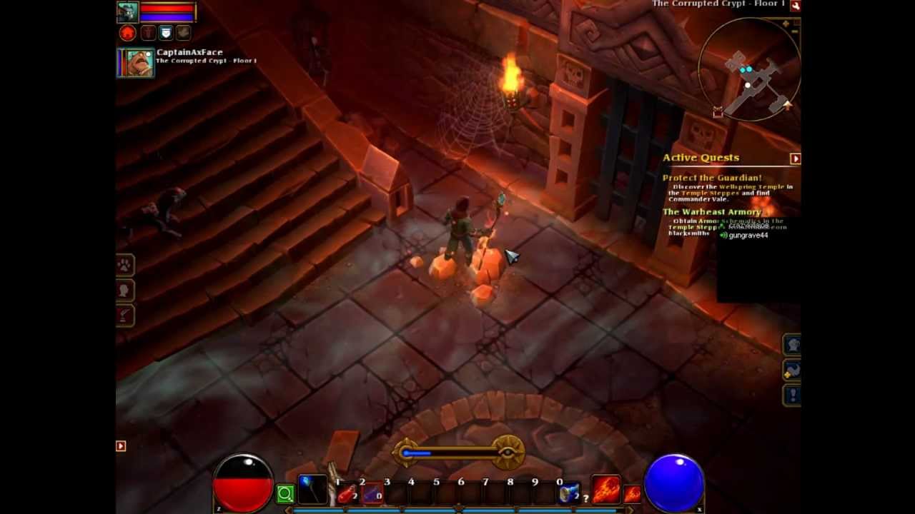 Torchlight 2 Live Commentary Session w/ CaptainAxFace pt.1