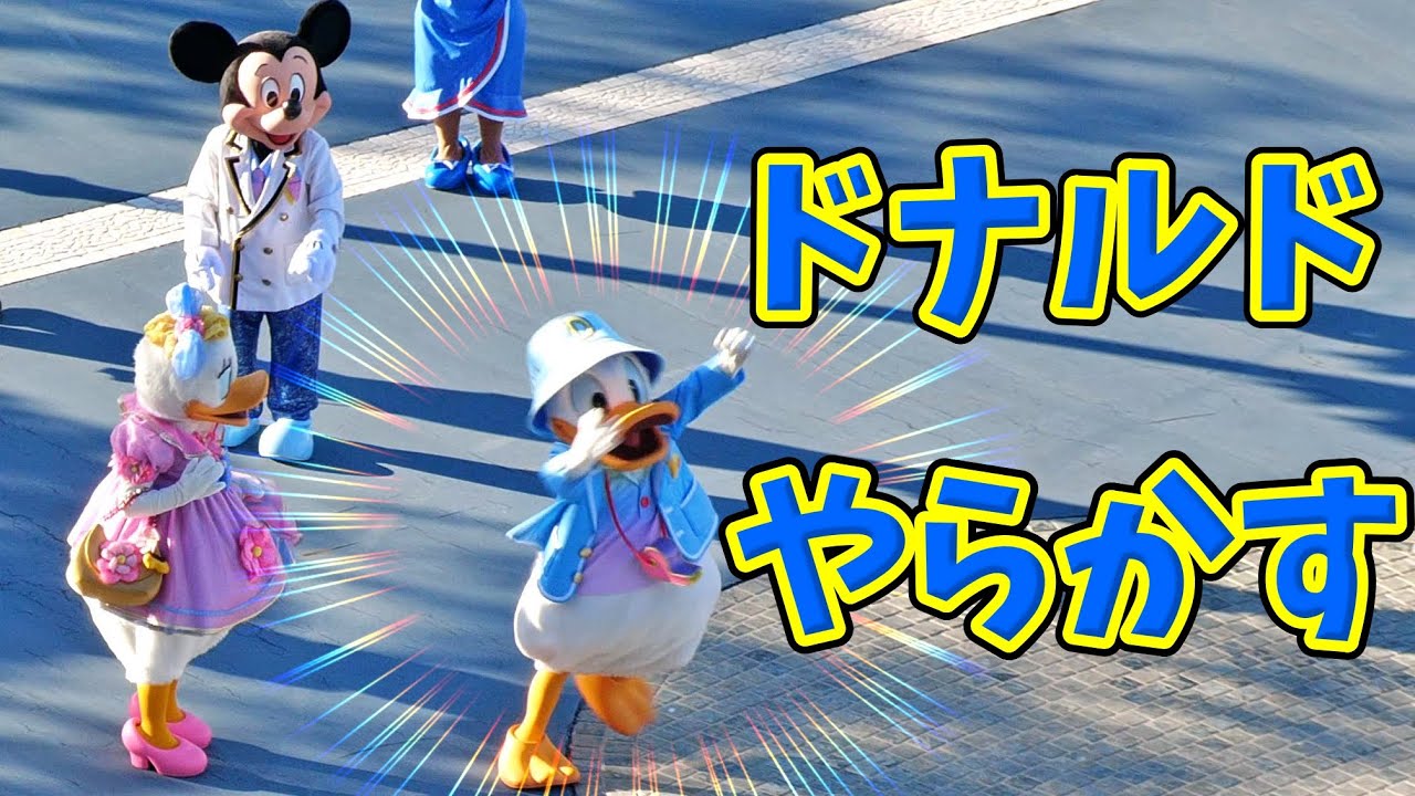【ディズニー】色々とやらかすドナルド