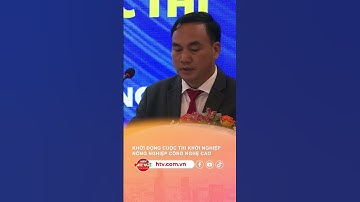 KHỞI ĐỘNG CUỘC THI KHỞI NGHIỆP NÔNG NGHIỆP CÔNG NGHỆ CAO