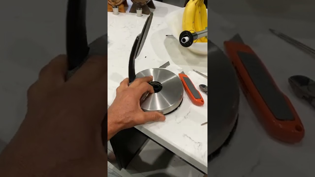 OXO paper towel holder broke spring support. YouTube