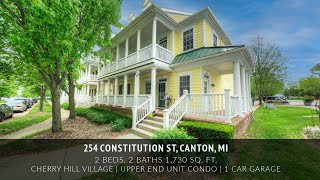 SOLD | 254 Constitution, Canton, MI | Cherry Hill Village | Maiga Homes