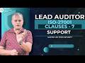 ISO 27001 Lead Auditor Training Understanding Clause 7 Support