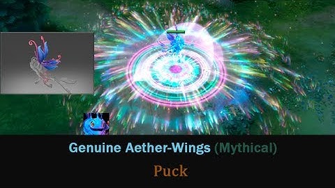 Genuine Aether Wings - Puck 2 skill | DOTA 2
