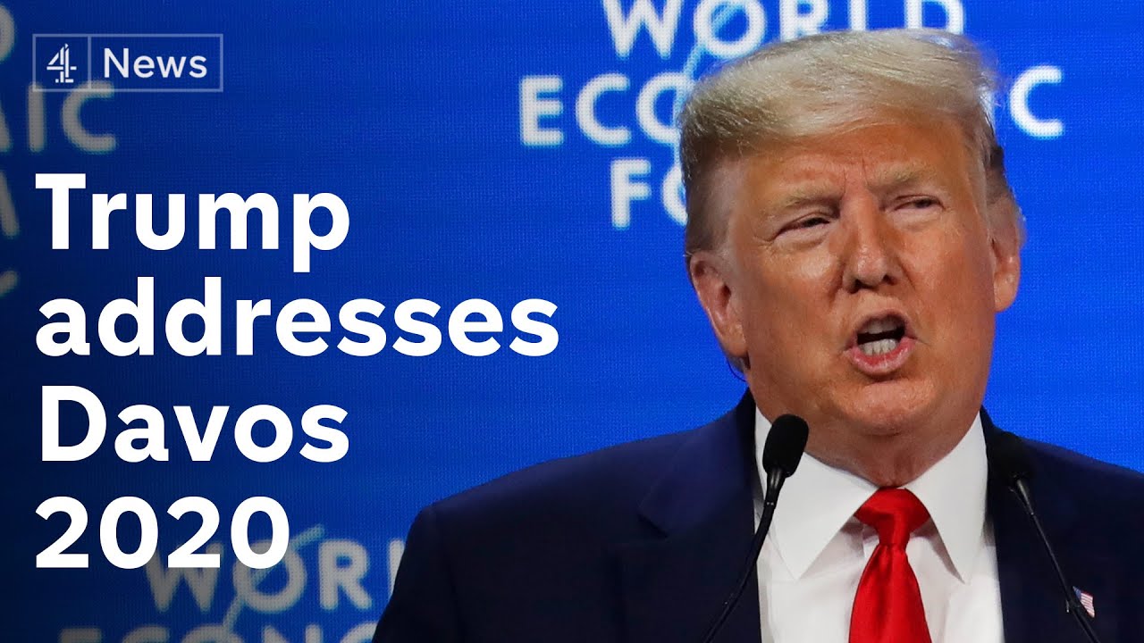 Donald Trump hits out at environment 'prophets of doom' in Davos speech ...
