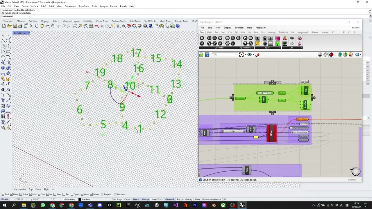 SteelOdy_#06 GH Tutorial: AR Fabrication using Radius Bender in Grasshopper and Fologram