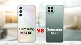 Samsung M34 5G vs Samsung M33