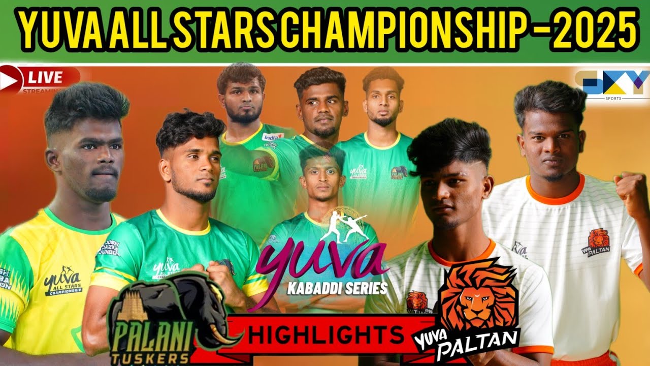 PALANI TUSKERS VS YUVA PALTAN || YUVA ALL STARS CHAMPIONSHIP -2025 || 