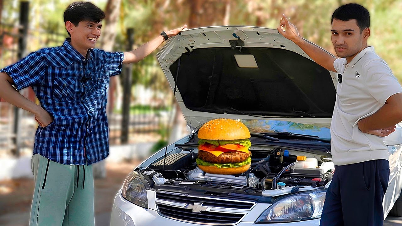 Gentra Matorida BURGER Tayyorladik 🍔🔥