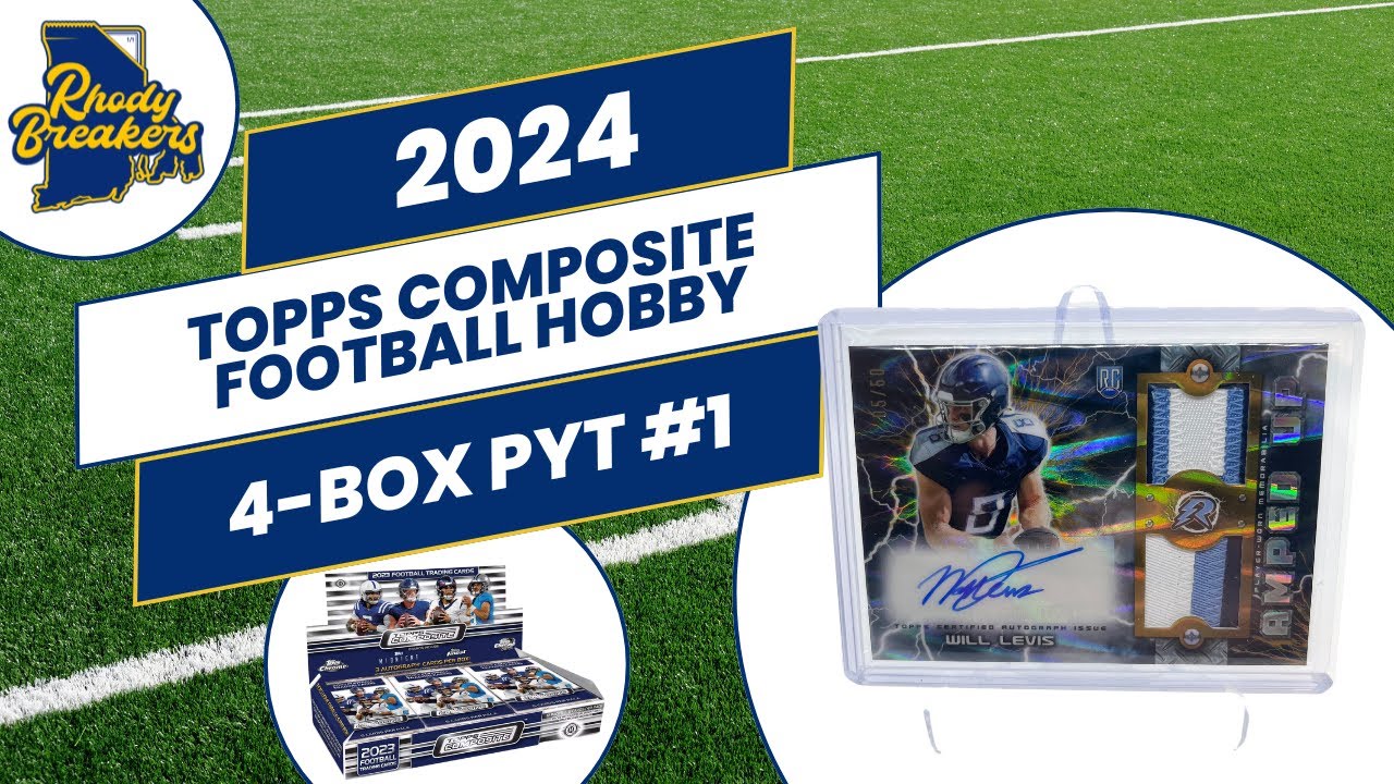 2024 Topps Composite Football Hobby 4-Box PYT #1