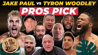 Tyron Woodley vs Jake Paul: Pros Pick! | Real Quick With Mike Swick Podcast