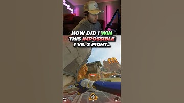 How Did I WIN this IMPOSSIBLE 1 VS. 3 in Apex Legends #apexlegends #apexlegendsclips #apexclips