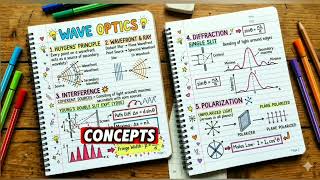 Ai notes|Wave optics easy explained|Understand with notes|Creating notes using Gemini