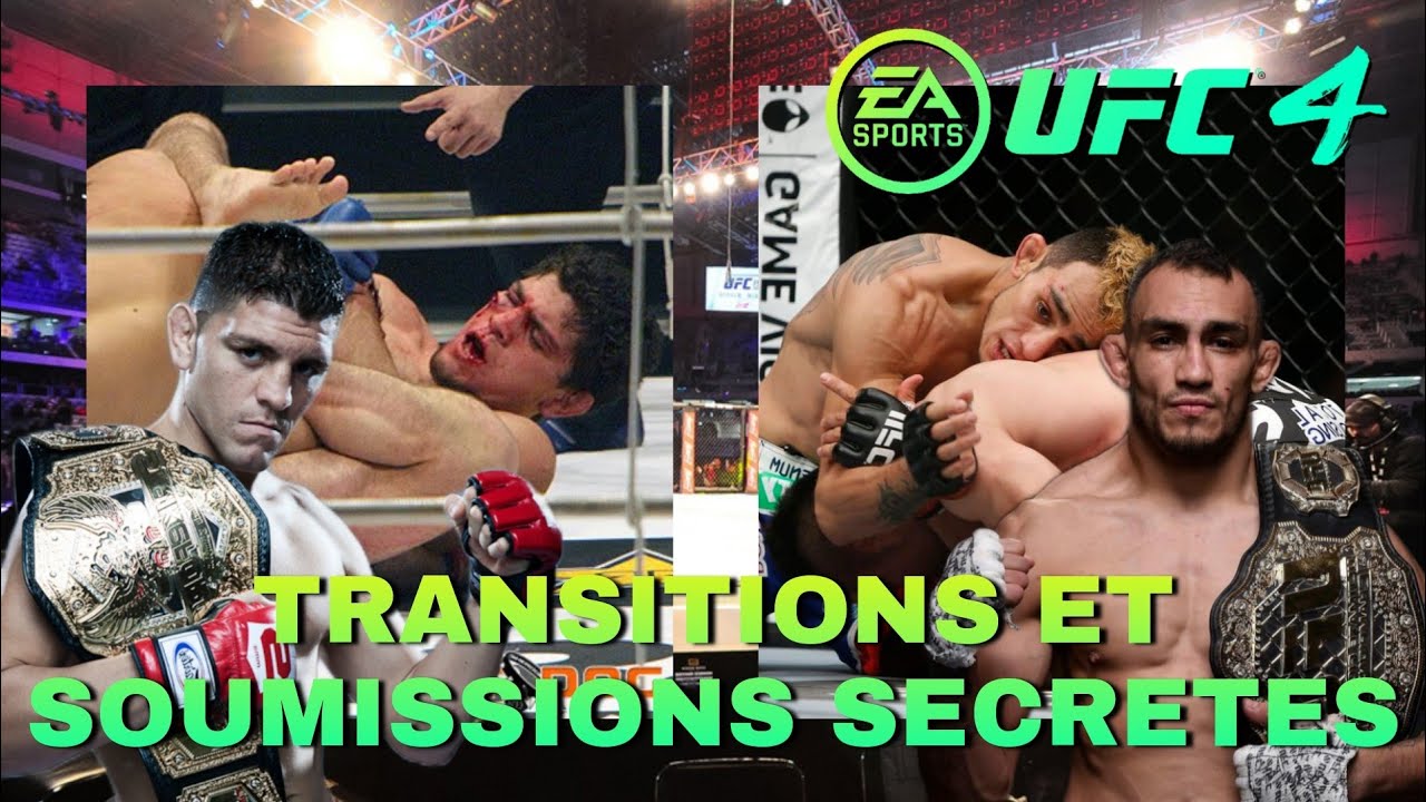 UFC 4 TUTO LES TRANSITIONS ET SOUMISSIONS SECRÈTES YouTube