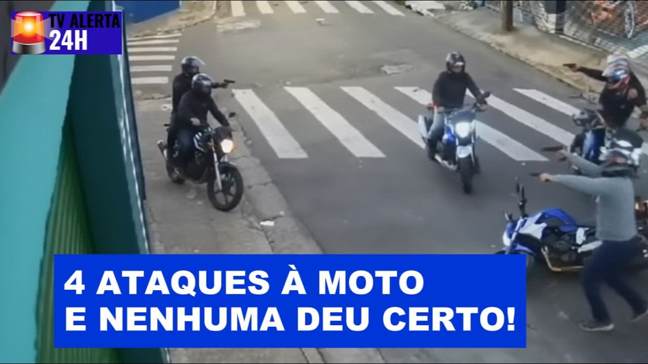 SP: Série de Roubos de Moto é Freada Pela Reação Rápida da Polícia!