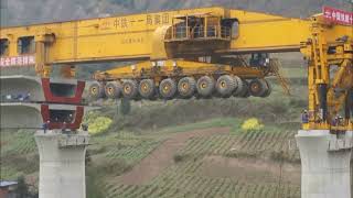 How Bridge Girder Is Erected By Machine Slj900