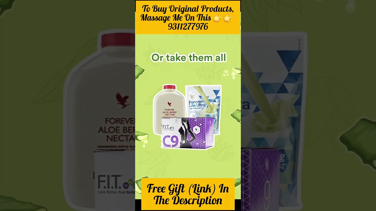 Start Your Weight Loss Journey With Forever C9 Kit... 