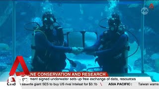 S.E.A. Aquarium and NTU researchers to study climate change impact