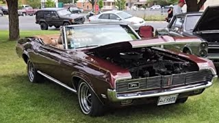 XR7 1969 covered headlight Mercury cougar