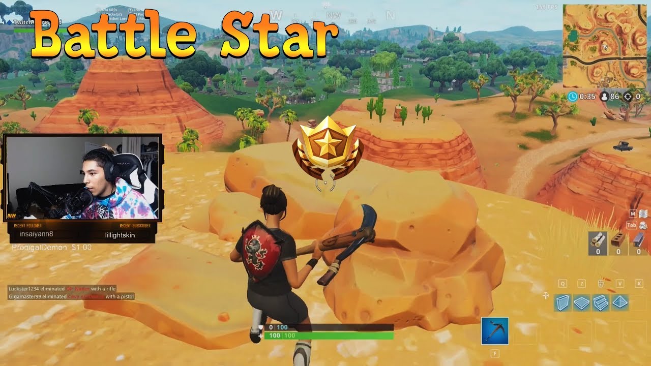 "Search Between an Oasis, Rock Archway, and Dinosaurs" ⭐ Fortnite SEASON 5 (Week 2 Challenges)
