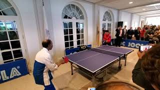 85 Year Old Table Tennis Player Vs World Number 1 - Visit Wwwusattorg For More Action
