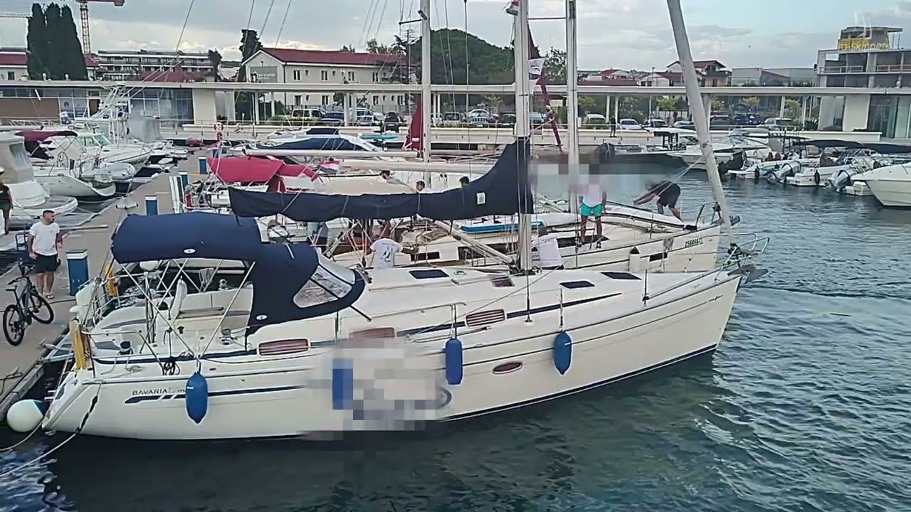 Tak nie rób!  Podejście rufą pomiędzy Y-bomy