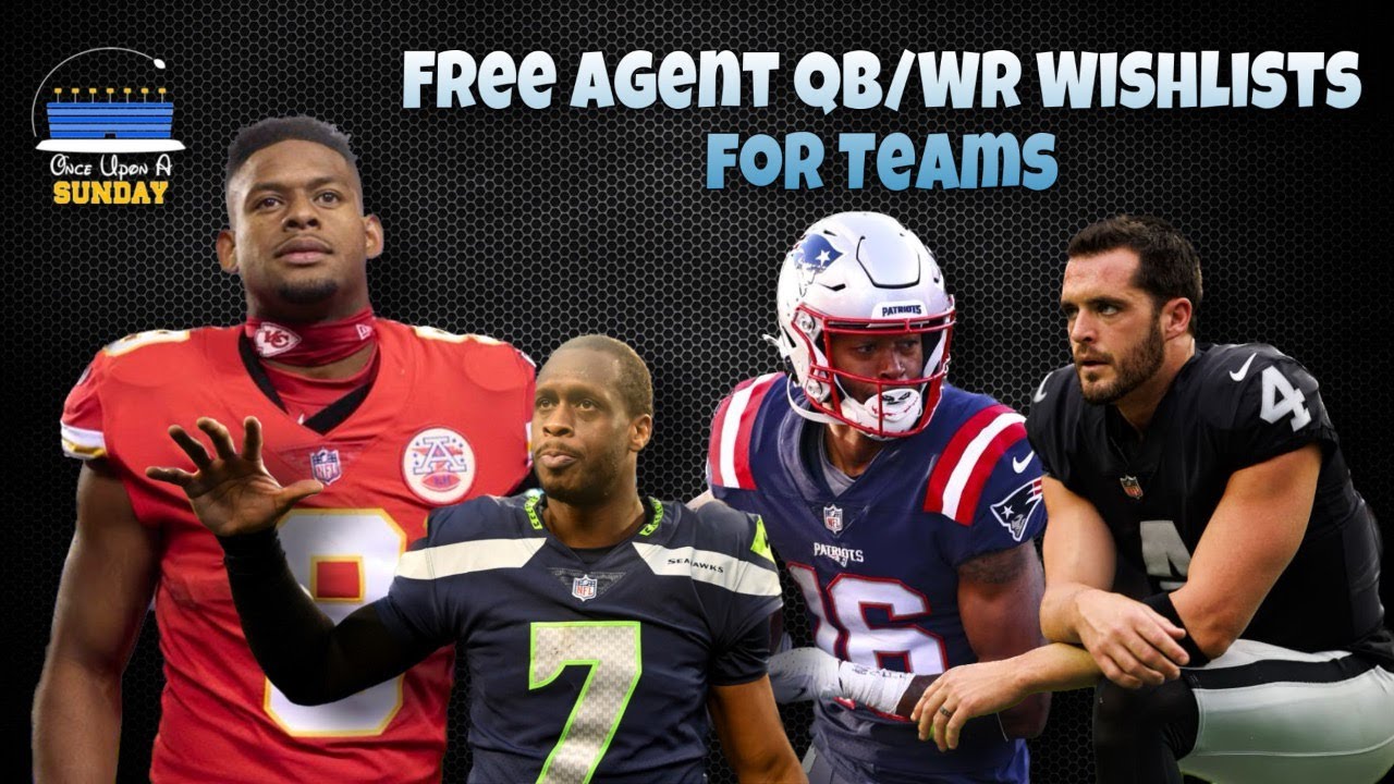 Free Agent QB/WR Wishlists for Fantasy Owners Once Upon A Sunday