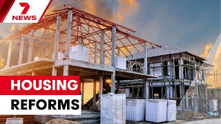 Government tackles housing crisis with modular homes | 7NEWS