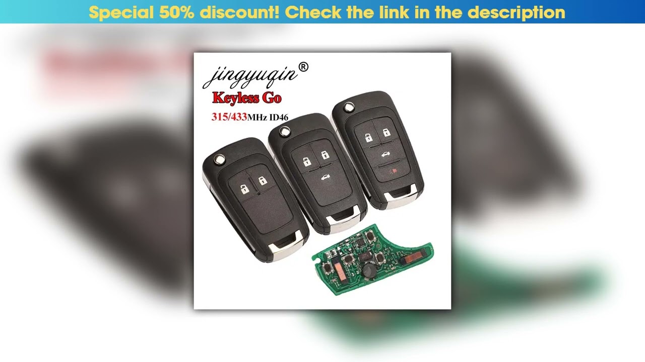 Top 315/433MHz ID46 KeylessGo Smart Remote Key for Chevrolet Cruze Aveo Orlando Trax Buick Lacrosse