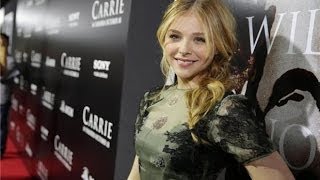 Chloe Grace Moretz rocks the red carpet for the Carrie Premiere