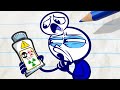 Pencilmate's Growth Is Unstoppable! | Animated Cartoons Characters | Animated Short Films