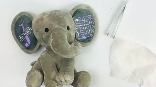 Personalized Stuffed Animals With The Cricut EasyPress Mini