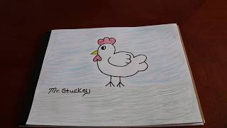 Art Adventures with Mr. Stuckey Episode 12: Chicken #Chicken