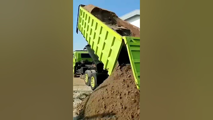 Dump Truck Hino Proses Jungkit Pasir #Shorts