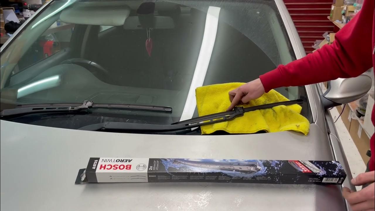 BMW 3 Series Windscreen Wiper Blades Removal & Replacement E90/E91 How