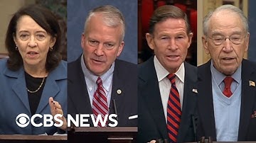 Senate holds rare Sunday session as government shutdown continues | full video