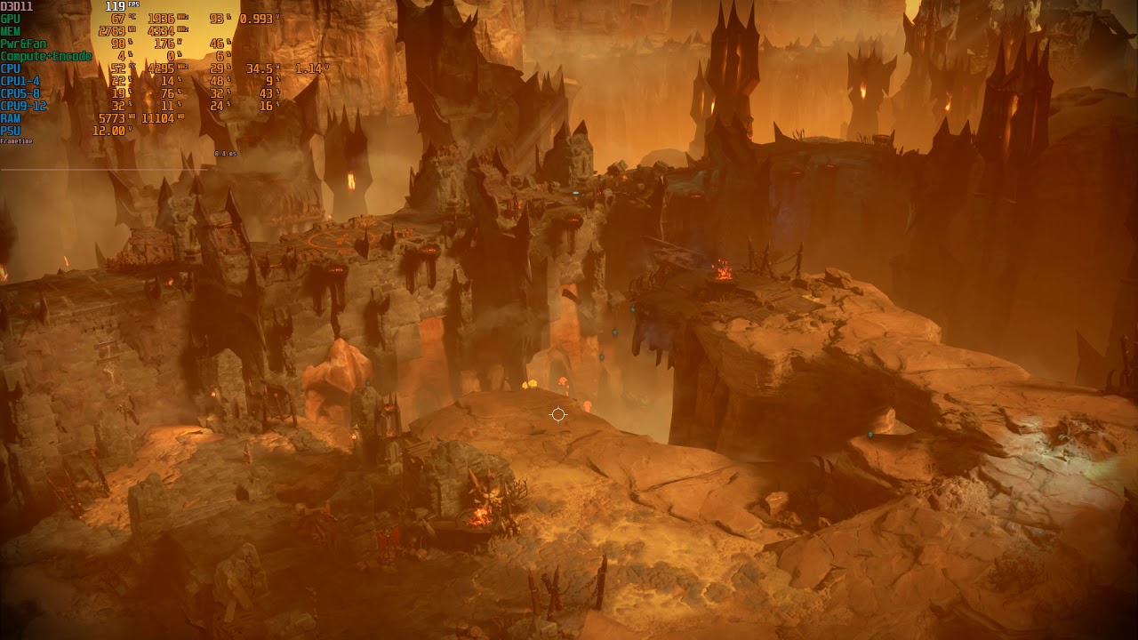 [8700K/1070ti] Darksiders: Genesis 1080p/Ultra FPS test