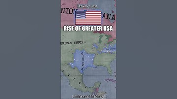 Rise of Greater USA in WW2 #hoi4 #timelapse #heartsofiron4 #shorts #viral #trending #ww2 #history