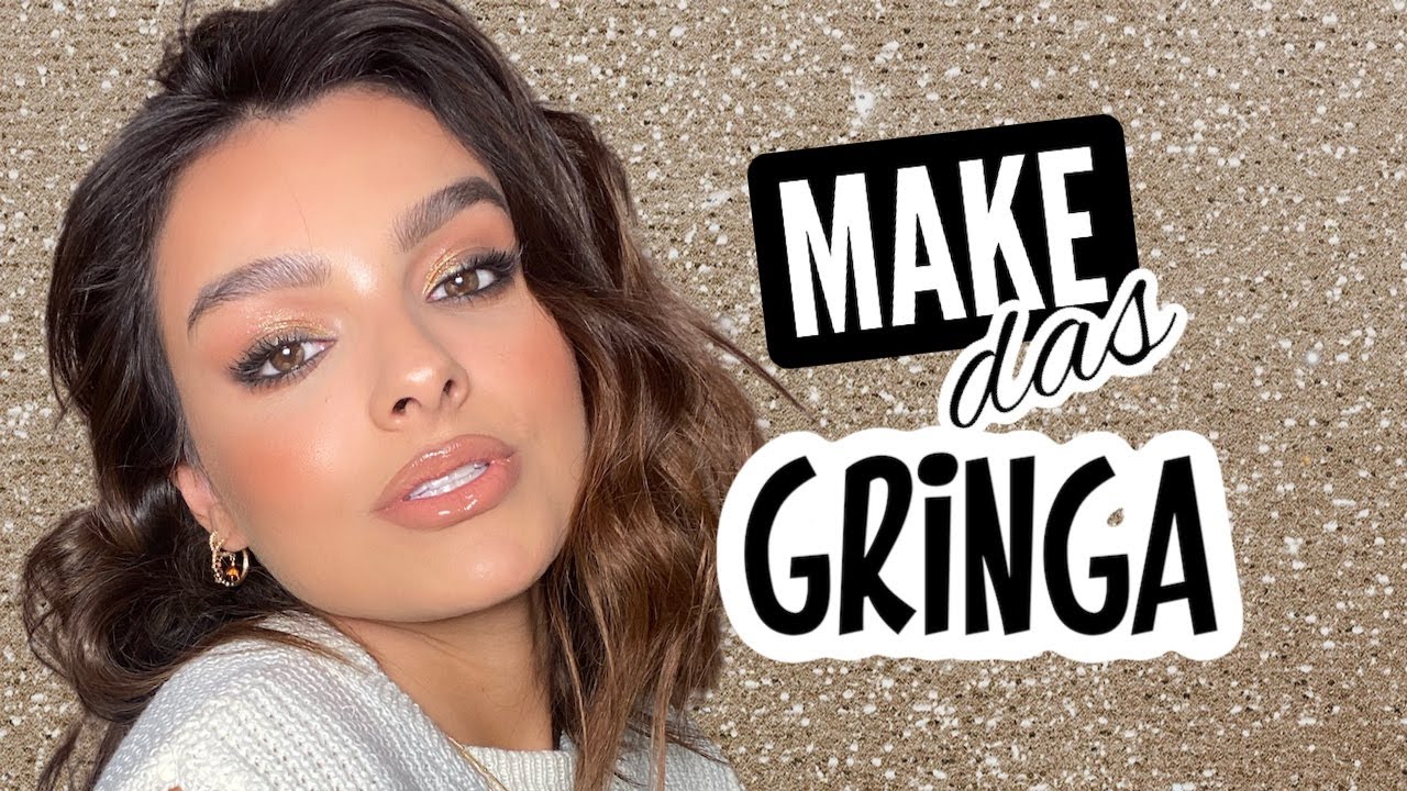 MAKE DAS GRINGAS usando Let it Shine Mari Saad