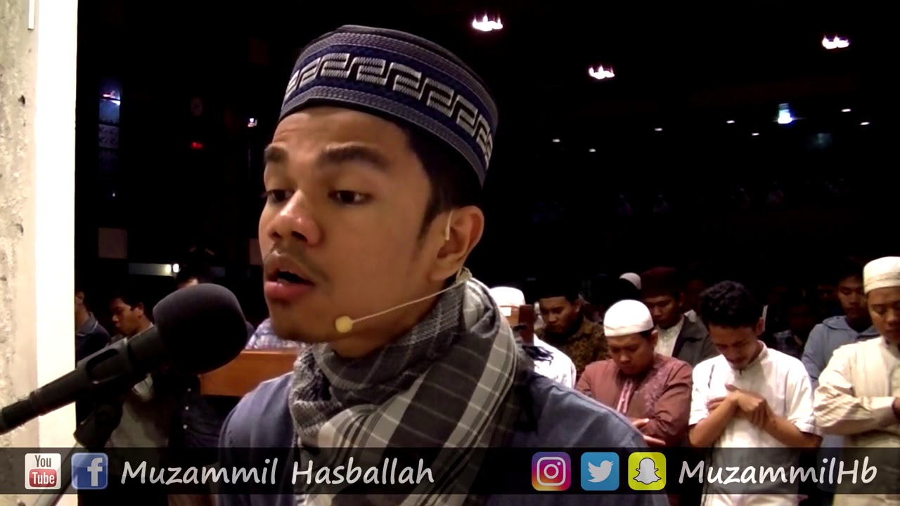 ‪Muzammil Hasballah Surah Al Baqarah 255 257‬‏ - YouTube