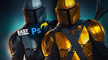 Turn anything into GOLD in Photoshop | Photoshop Tutorial | Satisfied Official