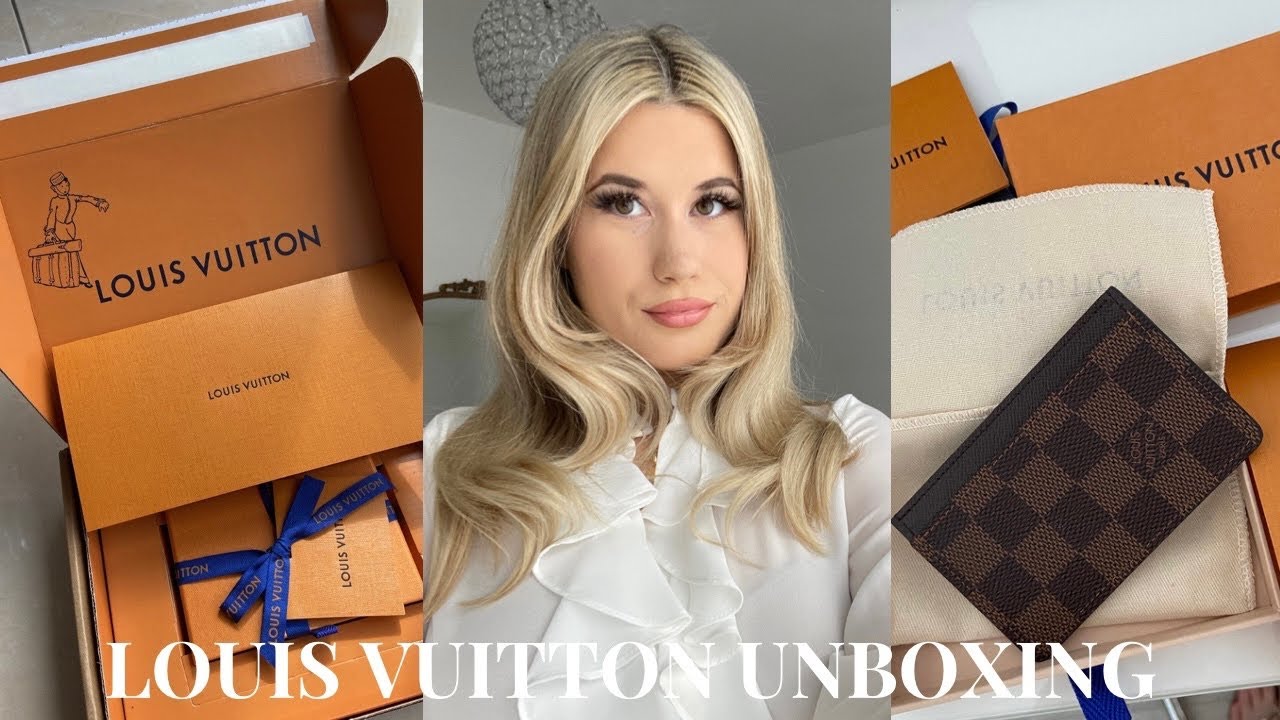 Louis Vuitton Porte Cartes Double Unboxing, SLG