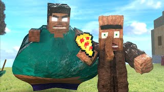 Minecraft Hungry Herobrine 4 #Shorts